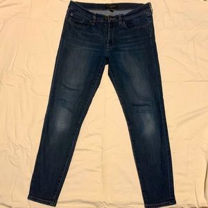 Banana Republic Factor Dark Wash Skinny Jeans